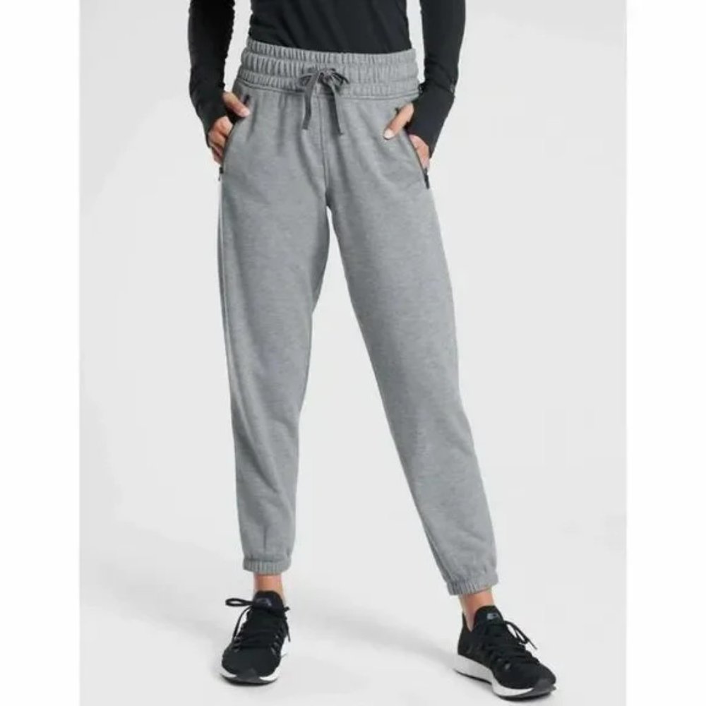 Athleta Bounce Back Joggers Sweatpants Gray Sz Small